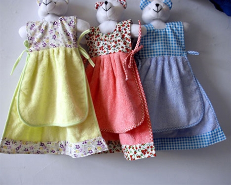 竹纖維毛巾擦手用